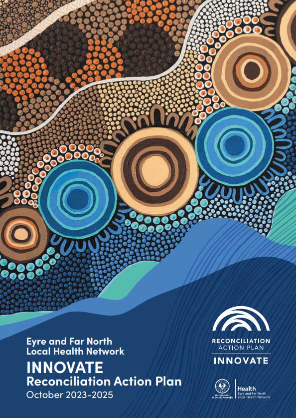 Cover of the EFNLHN Innovate RAP document featuring an illustrated design.